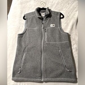 The North Face Gray Fleece Vest
